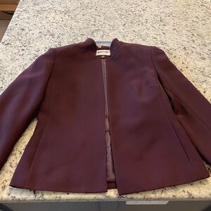 Kasper Burgundy Women's Blazer